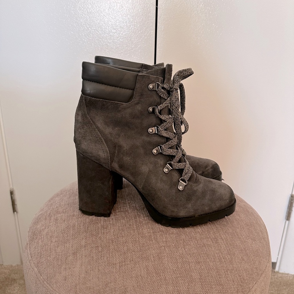 Sam Edelman Grey Boots-9